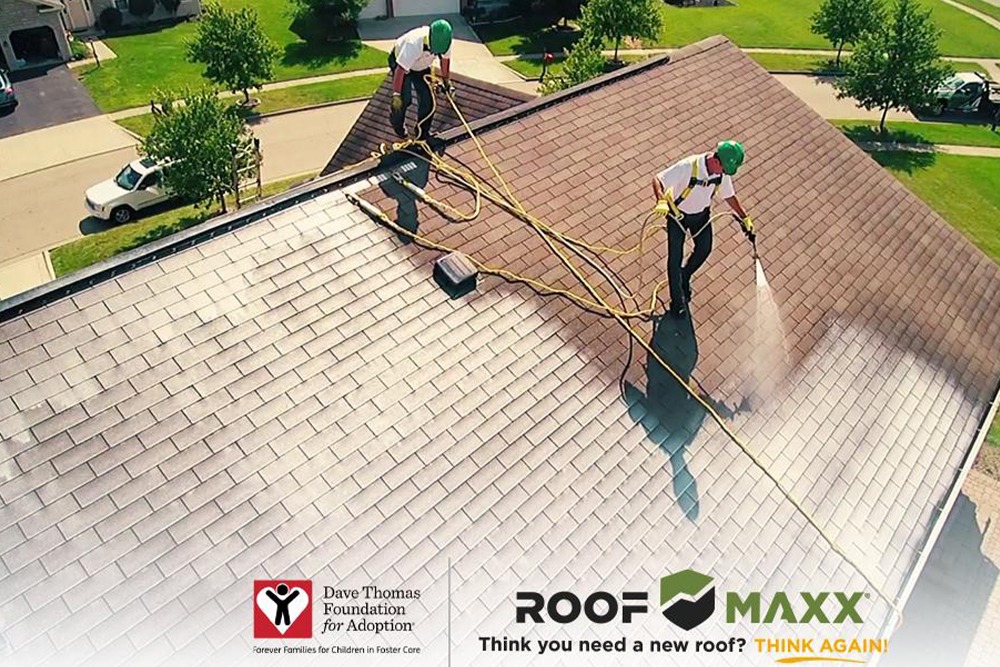 Asphalt shingles curling and lifting from age and UV damage